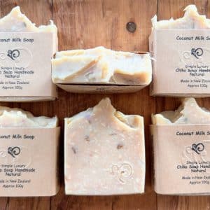 Coconut Milk Soap Bar – handmade natural soap with creamy lather and refreshing care, gentle for face and body
